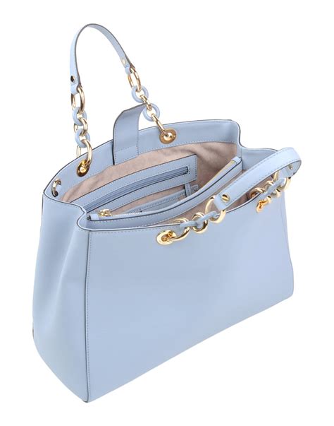 michael kors borsa blu|Michael Kors blue handbags.